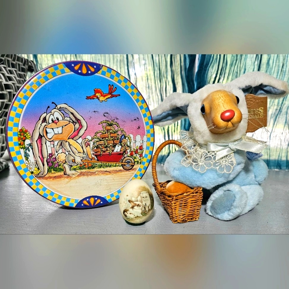 3PC Vintage Easter Decor Bundle